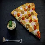 Indian Chicken Special Pizza Personal Giant Slice (22.5 Cm)