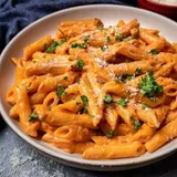 Mix sauce pasta