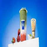 Strawberry Matcha Milk