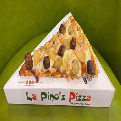 Open pizza sandwich