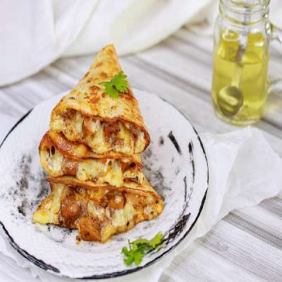 1 PC Bbq Chicken & Cheese Quesadillas