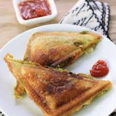 Aloo bread toast