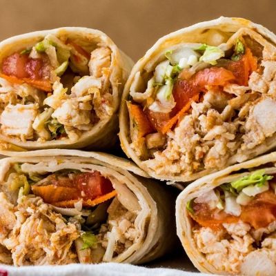 Spicy Chicken Wrap