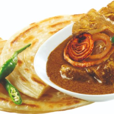 Chicken Masala With Malabar Paratha