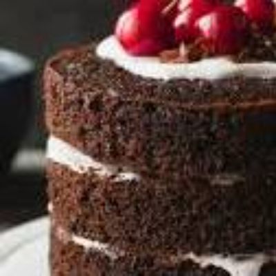 Black Forest Cherry Gateau