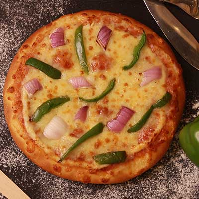 Onions & Capsicum Regular Pizza