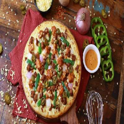 Chicken Tikka Lababdar Pizza (Medium (Serves 2, 24.5 CM))