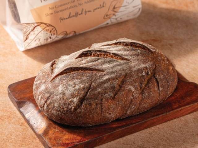 100% Whole Wheat Sourdough (450g)