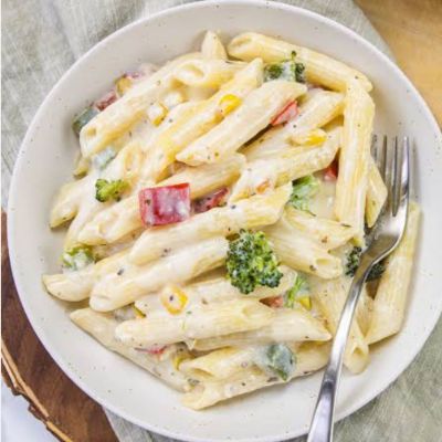 White sauce pasta