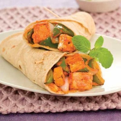 Mexican Grilled Paneer Wrap