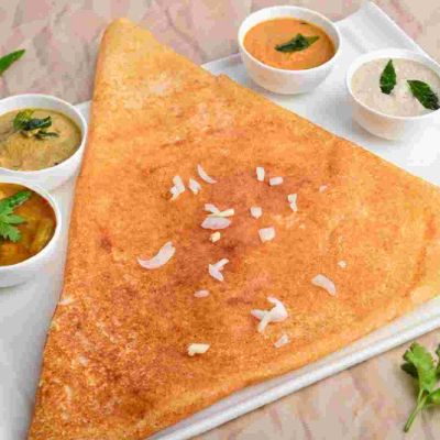 Onion Dosa With Desi Ghee