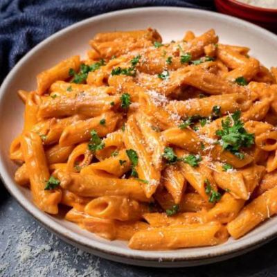 Mix sauce pasta