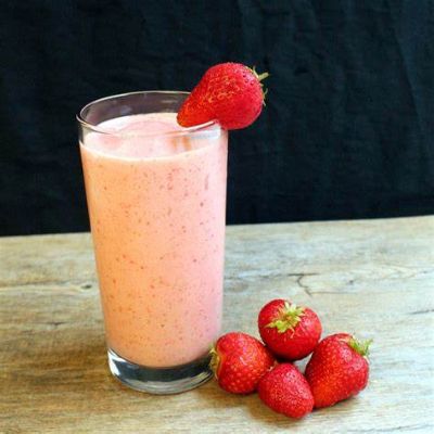 strawberry lassi