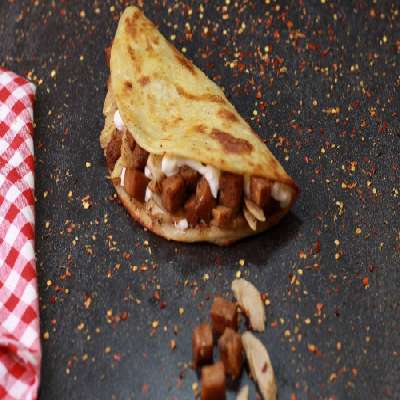 Chicken Seekh Kebab & Chicken Bbq Taco's