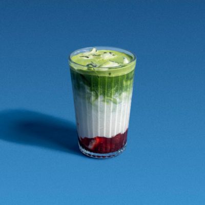 Iced Strawberry Matcha