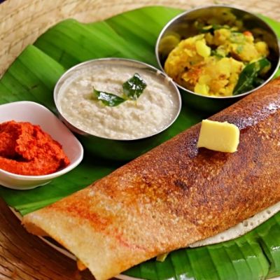 Mysore Masala Dosa With Desi Ghee