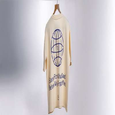 Oversized Tee - Sorry For What I Said - Beige