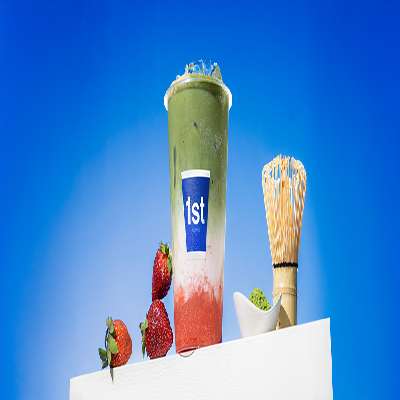 Strawberry Matcha Milk