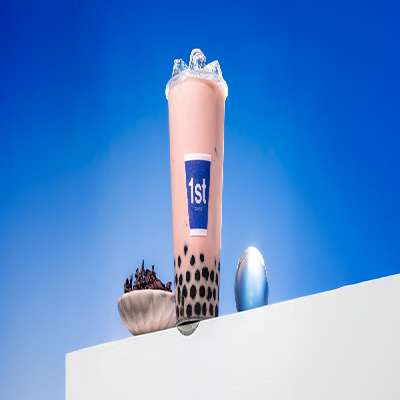 Rose Milk Tea Boba