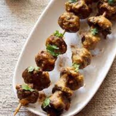 Mushroom Galoti Kebab