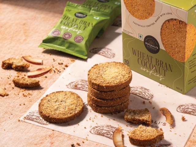 Wheat Bran Coconut Cookies (Pack of 10)