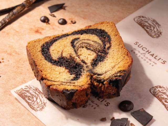 Marble Cake Slice