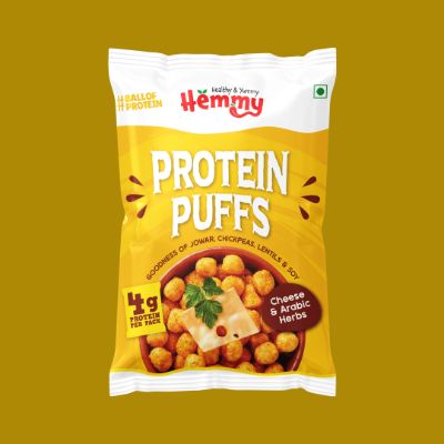 Protien Puffs (Chesse and Arabic Herbs)