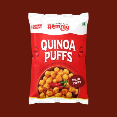 Quinoa Puffs (Pizza Party)