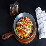 Italian Style Chicken Loaded Fries
