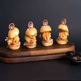 Fried Teriyaki Chicken Dip Burger