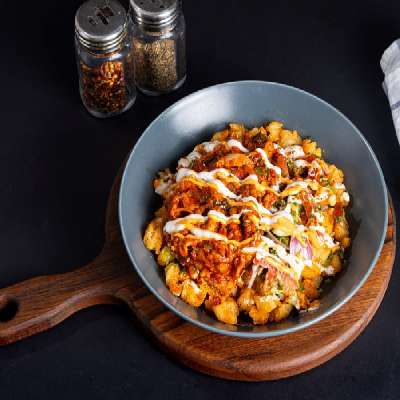 Italian Style Veggie Loaded Fries