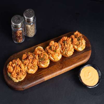 Goan Style Chicken Garlic Bread