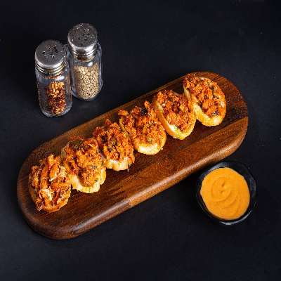 Italian Style Veggie Garlic Bread