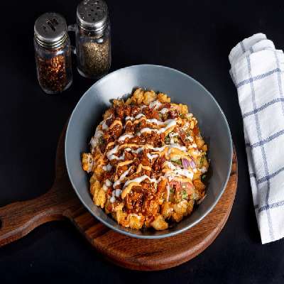 Butter Chicken Loaded Fries