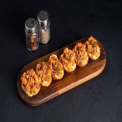 Peri Peri Paneer Garlic Bread