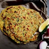 PYAZ TE MIRCH ROTI