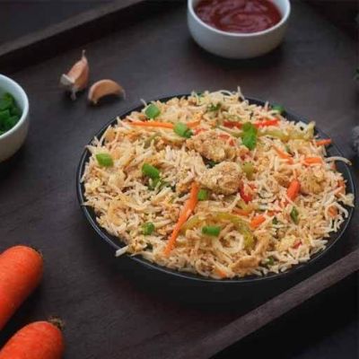 CHILLI GARLIC FRIED RICE