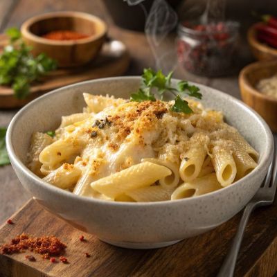 PENNE ALFREDO CHEESE SAUCE