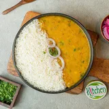 Dal Arahar Fry With Rice
