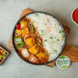 Rice With Paneer Chilli