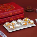 STUFFED KESARIYA BALUSHAI