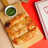 Sourdough Garlic Bread With Basil Pesto