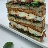 Italian Cottage Cheese, Basil Pesto & Sundried Tomato Sandwich