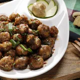 Mushroom Manchurian Dry