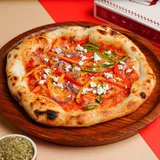 Tri Pepper & Onion Pizza