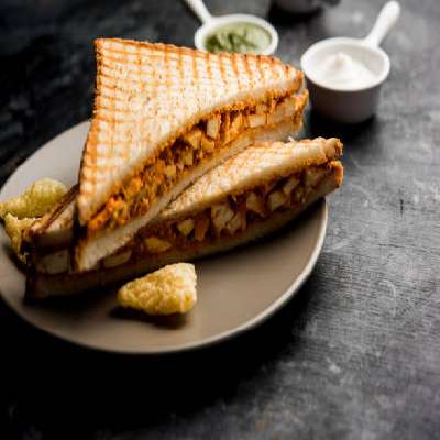 Toasted Paneer Tikka Sandwich