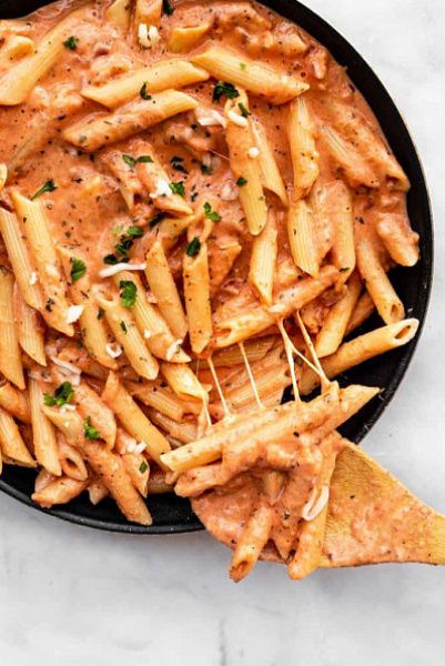 Pasta In Mixed Sauce