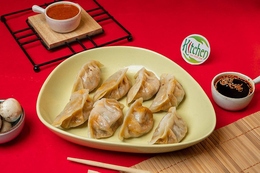 Spicy Mushroom Dimsum (Gyoza Style)