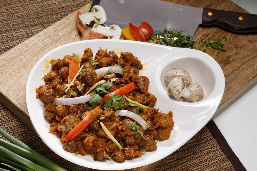 Veg Mushroom Kalji