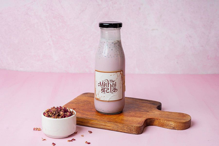 Rose & Basil Seed Milk [300ml]